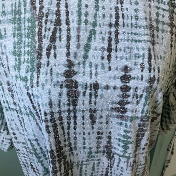 Cover Up Beach/Pool Dress Size 6 By Asos Design Adjustable Sleeves W/ Ties EUC - Picture 5 of 7